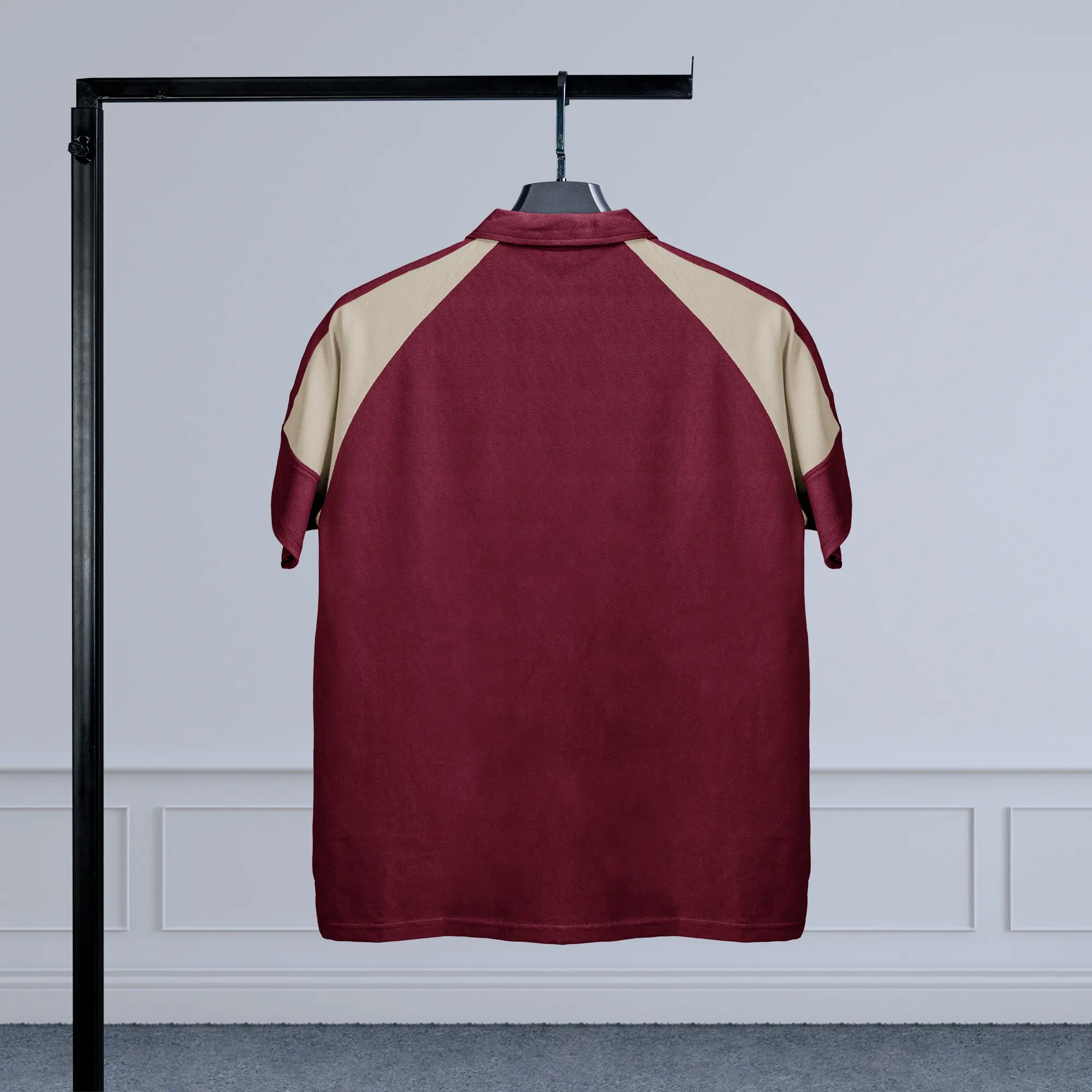 RAGLAN POLO MAROON - Image 5
