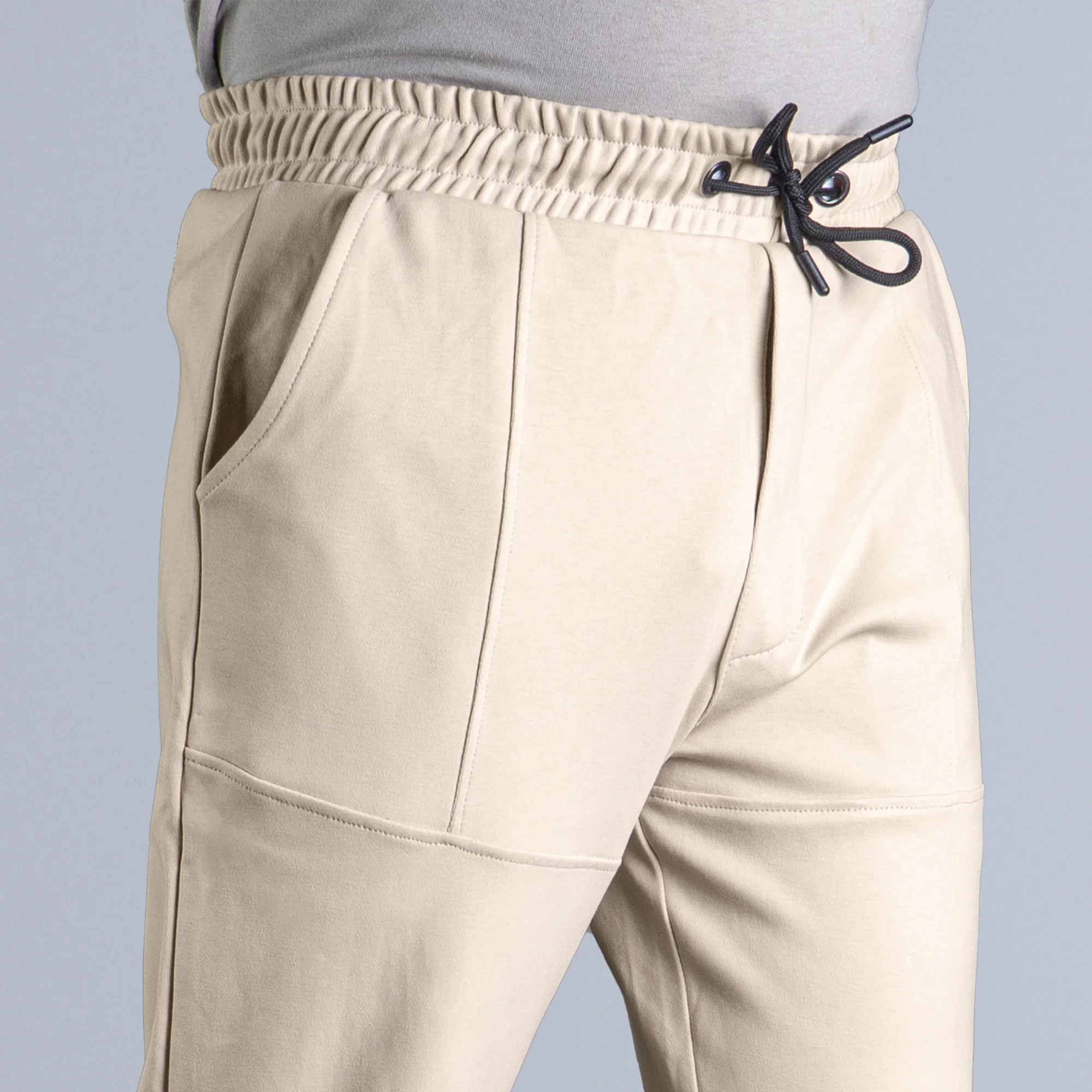 SLIM FIT TROUSER BEIGE - Image 2