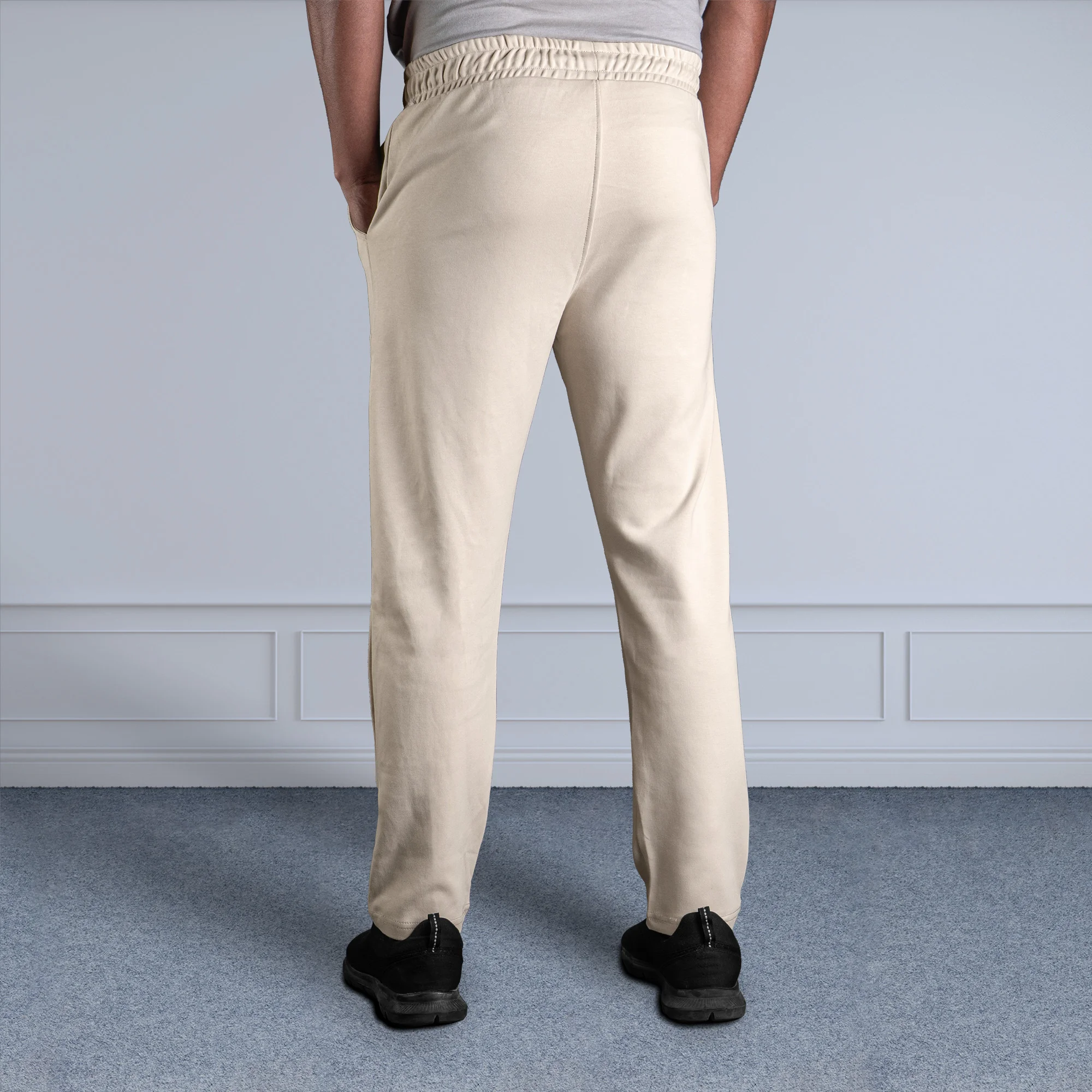SLIM FIT TROUSER BEIGE - Image 4
