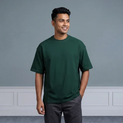 PATTERN CUT DROP BOTTLR GREEN