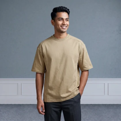 PATTERN CUT DROP BEIGE